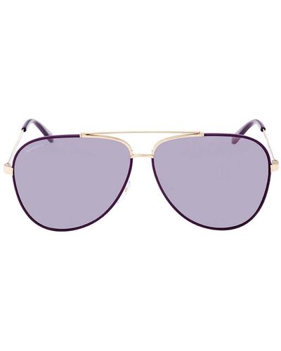 Ferragamo Ferragamo Pilot Sunglasses - Purple