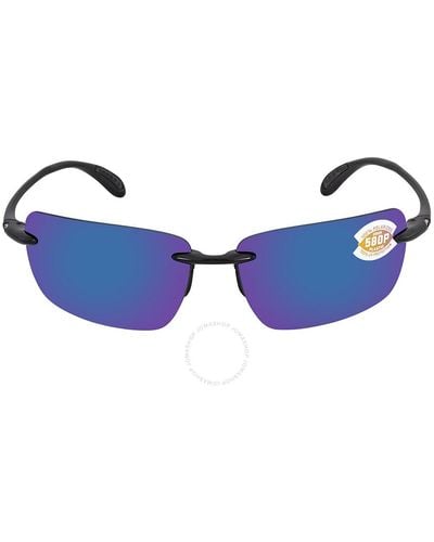 Costa Del Mar Gulf Shore Blue Mirror Polarized Polycarbonate Sunglasses Gsh 11 Obmp 66