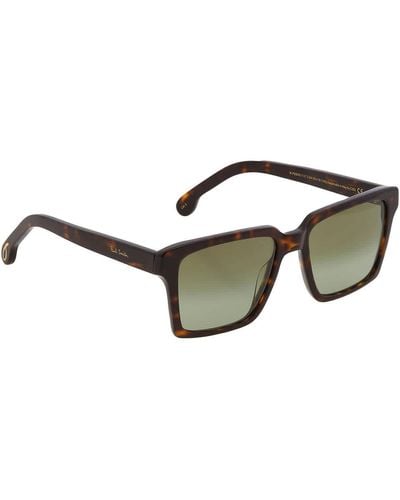 Paul Smith Austin Green Square Sunglasses - Natural