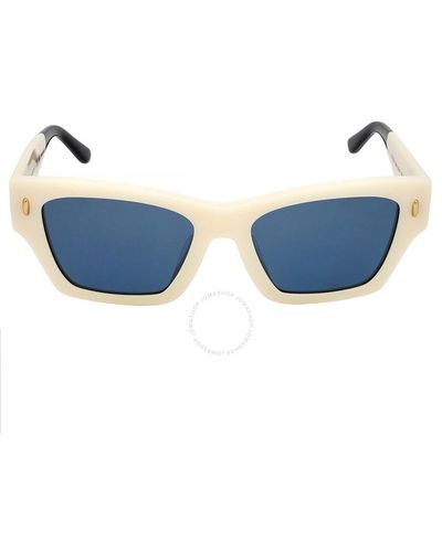 Tory Burch Miller Geometric Sunglasses - Blue