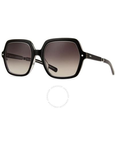Mr. Leight Sofia S Black Gradient Butterfly Sunglasses Ml2015-56-bkglss-plt/bkg