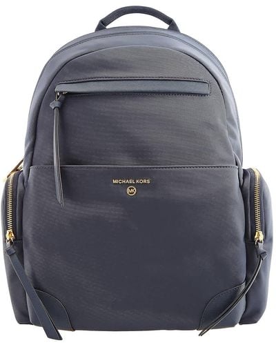 Michael Kors Prescott Large Nylon Backpack - Blue