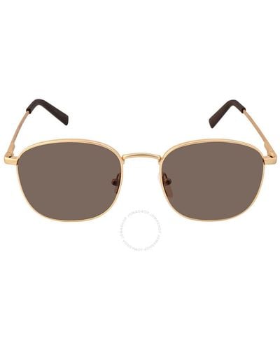 Calvin Klein Brown Square Sunglasses