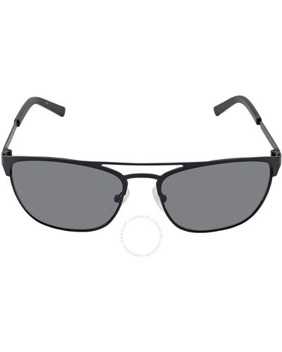 Calvin Klein Grey Square Sunglasses - Multicolour