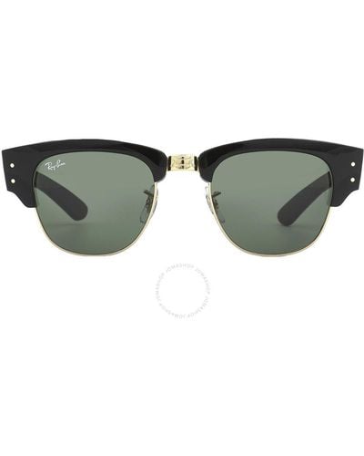 Ray-Ban Mega Clubmaster Square Sunglasses Rb0316s 901/31 50 - Green