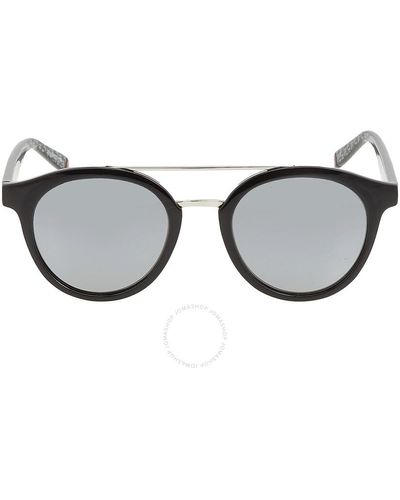 Fila Grey Round Sunglasses - Brown