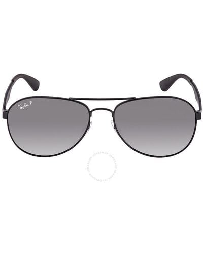 Ray-Ban Gradient Aviator Sunglasses - Gray