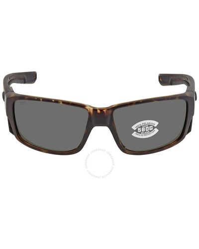 Costa Del Mar Cta Del Mar Tuna Alley Pro Polarized Glass Sunglasses  910512 60 - Gray