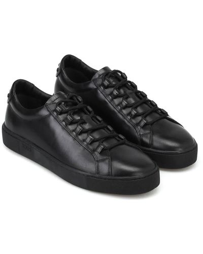 Tod's Leather Gommini Trainers - Black