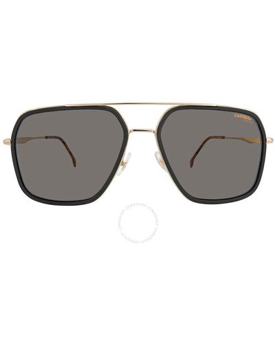 Carrera Grey Gold Mirror Navigator Sunglasses 273/s 02m2/jo 59