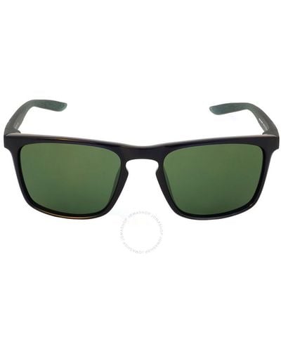 Nike Rectangular Sunglasses Sky Ascent Dq08 556 55 - Green