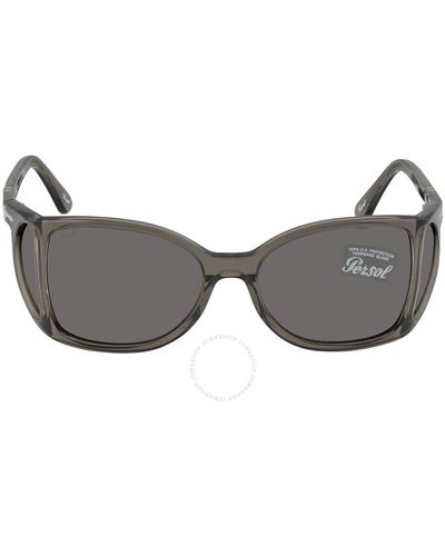 Persol Dark Wrap Unisex Sunglasses  1103b1 - Grey