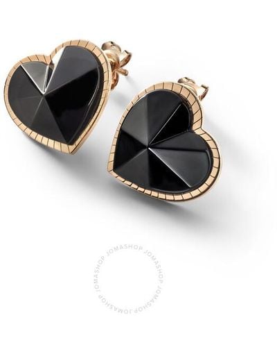 Baccarat 18k Gold Plated On Sterling Silver - Black