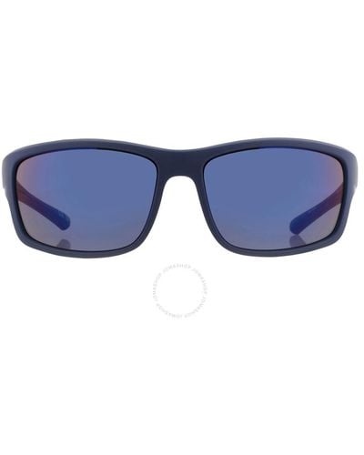 Harley Davidson Mirror Wrap Sunglasses Hd0671s 91x 63 - Blue