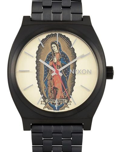 Nixon Santa Cruz Jason Jessee Time Teller Quartz Watch -00 - Black
