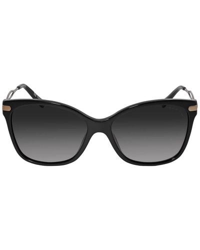 COACH Grey Gradient Square Sunglasses