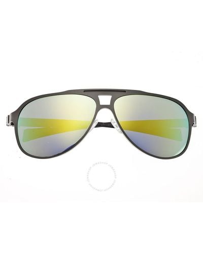 Breed Apollo Titanium Sunglasses - Green