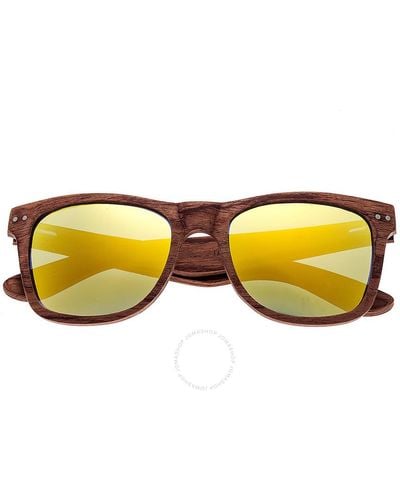 Earth Cape Cod Wood Sunglasses - Yellow