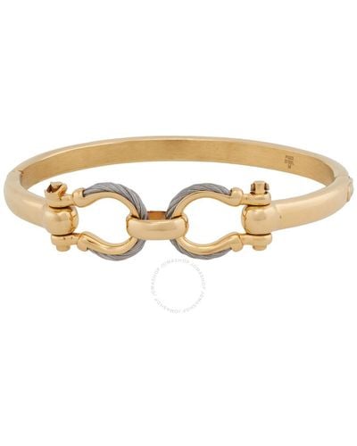 Charriol Sttropez Ariner Pvd Steel Cable Bangle - Metallic