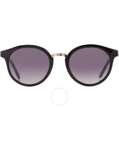 Guess Factory Smoke Mirror Teacup Sunglasses Gf0305 01c 51 - Blue