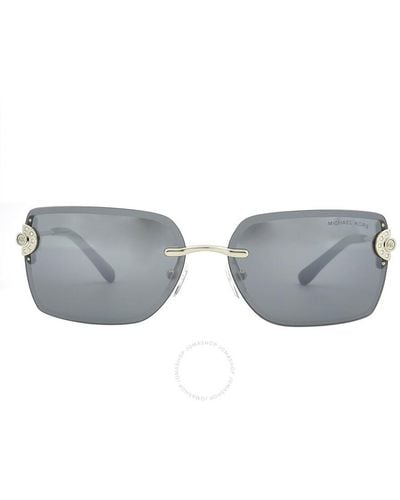 Michael Kors Sedona Rectangular Sunglasses Mk1122b 101488 59 - Gray