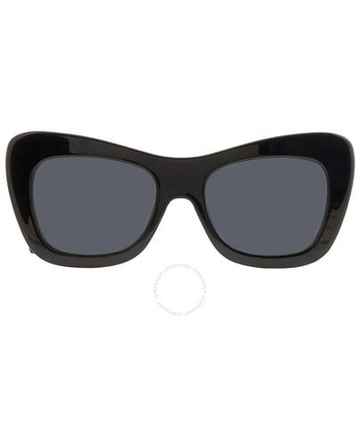 Dries Van Noten X Linda Farrow Grey Cat Eye Sunglasses Dvn122c1sun 56
