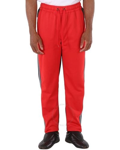 Burberry Bright Enton Track Pants - Red