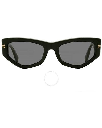 Marc Jacobs Gray Cat Eye Sunglasses Mj 1028/s 0807/ir 54 - Black
