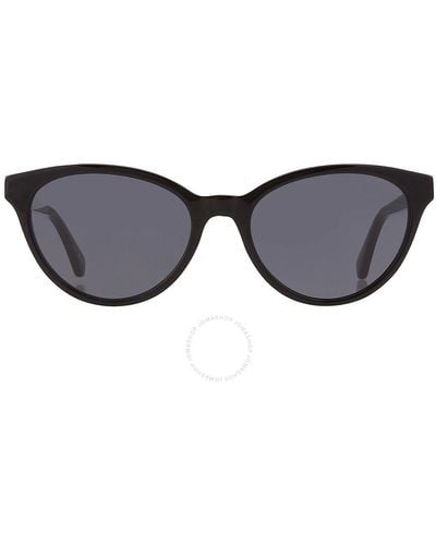 Kate Spade Cat Eye Sunglasses Adeline/g/s 0807/ir 55 - Black