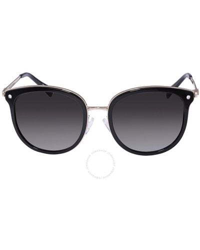 Michael Kors Adrianna Dark Gradient Teacup Sunglasses Mk1099b 30058g 54 - Gray