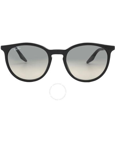 Ray-Ban Light Grey Gradient Phantos Sunglasses Rb2204 901/32 51 - Brown