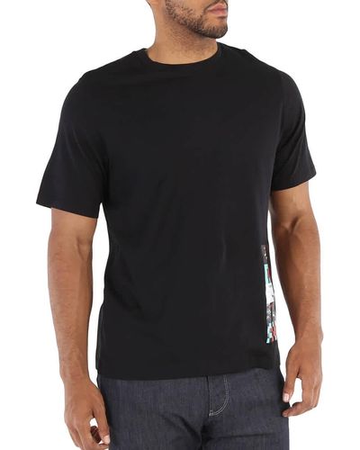 Roberto Cavalli Time Ravers Graphic T-shirt - Black
