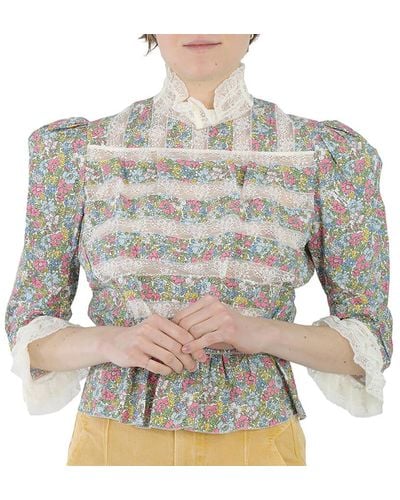Marc Jacobs Victorian Blouse - Gray