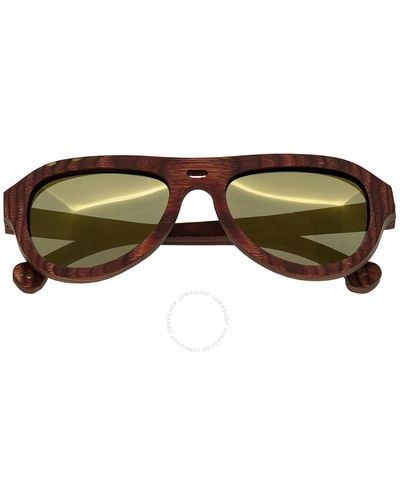 Spectrum Keaulana Wood Sunglasses - Brown