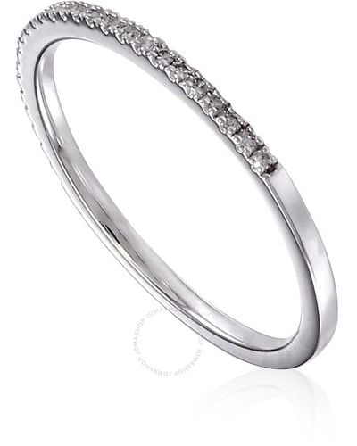 Diamanti Per Tutti Sterling Silver Diamond Ring - Metallic