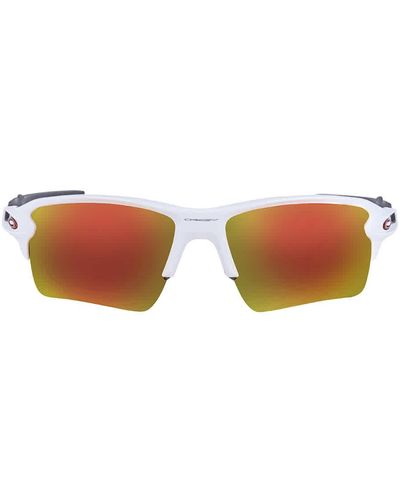 Oakley Flak 2.0 Xl Prizm Ruby Sport Sunglasses Oo9188 918893 - Brown