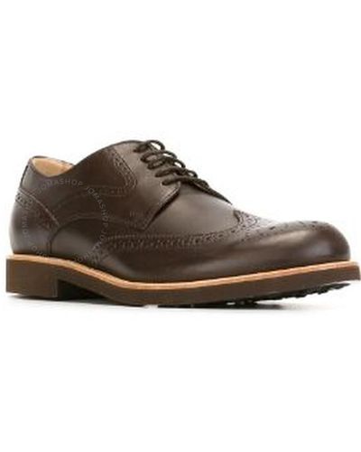 Tod's Classic Brogue Shoes - Brown