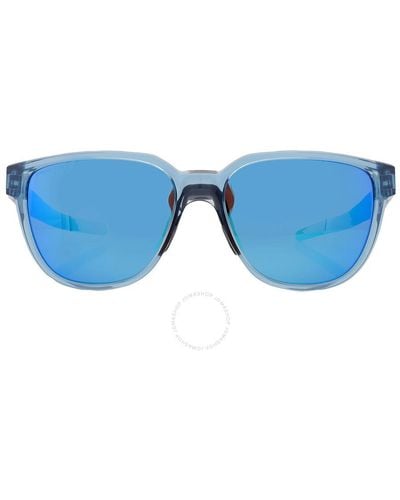 Oakley Actuator Prizm Sapphire Rectangular Sunglasses Oo9250 925006 57 - Blue