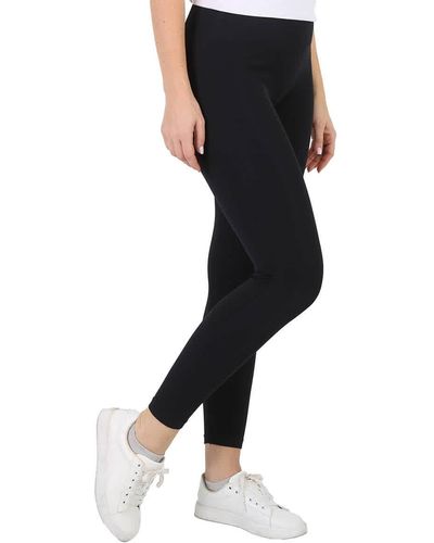 Reebok Leggings Womens Size XS Black White Gray Paint Splash Stretch NWT  $45
