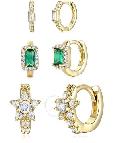 Rachel Glauber Jewelry & Cufflinks - Metallic