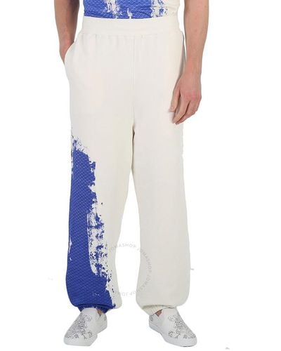 A_COLD_WALL* Stone Brushstroke Jersey Pants - White