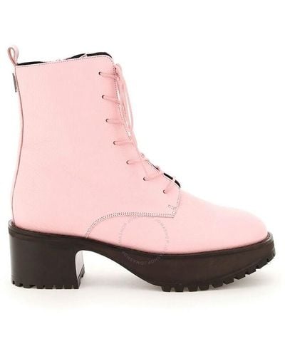 BY FAR Cobain Ankle Boots - Pink