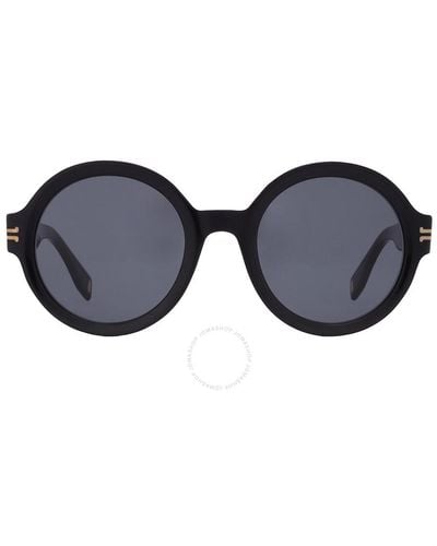 Marc Jacobs Grey Round Sunglasses Mj 1036/s 0rhl/ir51 - Black