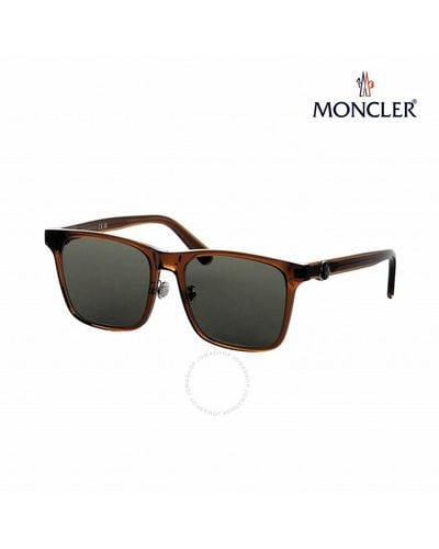 Moncler Green Sport Sunglasses Ml0273-k 45n 57 - Multicolor