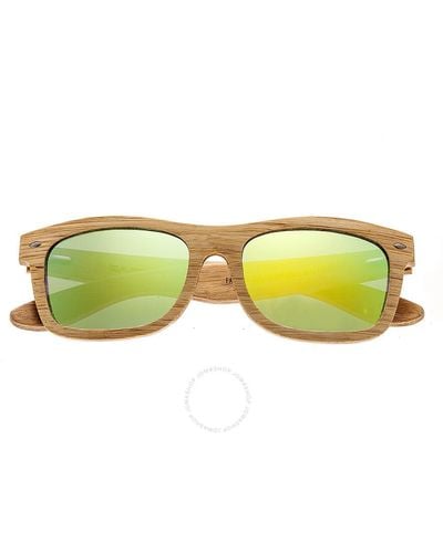 Earth Maya Wood Sunglasses - Yellow