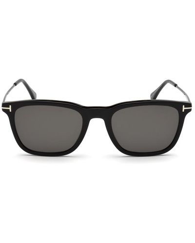Tom Ford Arnaud Polarized Grey Square Sunglasses