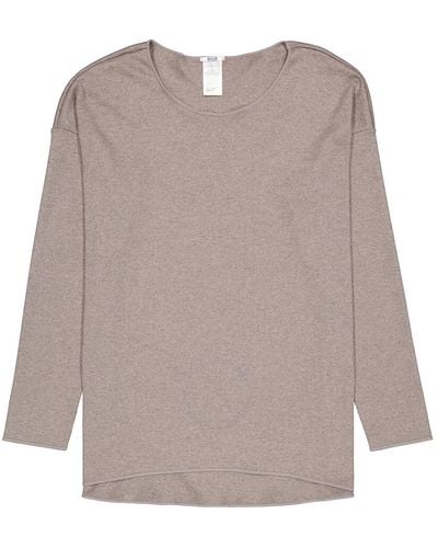 Wolford Fine Wool-jersey Loose Fit Pullover - Brown