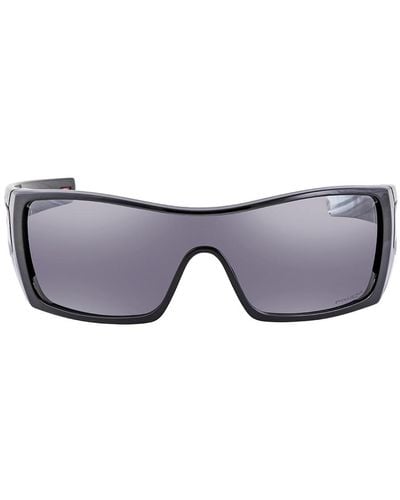 Oakley Batwolf Prizm Black Rectangular Sunglasses Oo9101 910157 27 - Blue