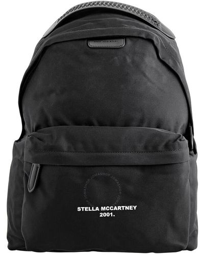 Stella McCartney Falabella Logo Backpack - Black