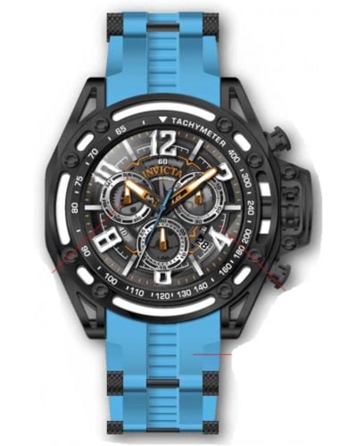 INVICTA WATCH S1 Rally Chronograph Quartz Black Dial Watch - Metallic